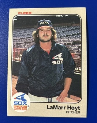 1983 Fleer Baseball LaMarr Hoyt Chicago White Sox #238 - Image 1 of 2