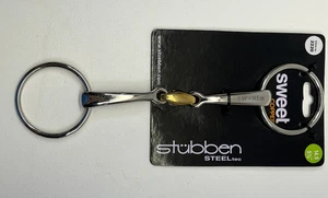 Stubben SteelTec Sweet Copper Anatomic Loose Ring Snaffle Bit 5 1/2" Horse Tack - Picture 1 of 4