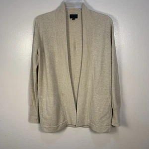 Cárdigan Suéter Beige S Colección J.Crew 100% Cachemira Italiana Frente Abierto - Imagen 1 de 13