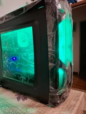 PC Gaming i7 RTX 8GB 32GB RAM 500GB NVMe SSD NVIDIA GeForce computer desktop W11 - Immagine 1 di 4