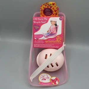 Nuevo asiento de bicicleta Our Generation Carry Me para muñecas de 18" - rosa - Imagen 1 de 7