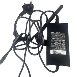 Genuine Dell Slim-Line 19.5V 6.7A 130W Laptop Power Adapter DA130PE1-00 Charger - Picture 1 of 4