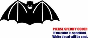 "Batman Vintage #5 Símbolo Divertido Calcomanía de Vinilo Pegatina Coche Ventana Parachoques Laptop 12" - Imagen 1 de 3