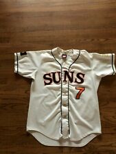 Hagerstown Suns Minor League Jersey #7 Jimenez game worn  Orioles White