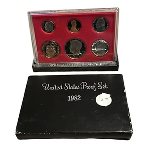 Juego de prueba revestido 1982 EE. UU. Como nuevo embalaje original del gobierno OGP - Imagen 1 de 3
