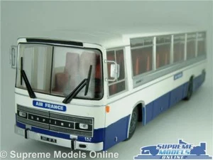 BERLIET CRUISAIR MODELO AUTOBÚS AIR FRANCE ESCALA 1:43 IXO BLANCO/AZUL K8 - Imagen 1 de 5