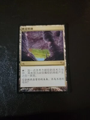 Magic The Gathering Shadowmoor Chinese Language Reflecting Pool LP-NM OC477 - Image 1 of 3