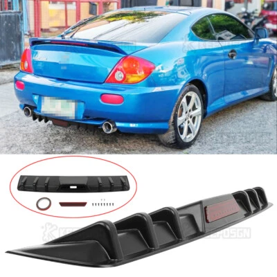 Labio de alerón difusor trasero de aleta de tiburón para Hyundai Tiburon 1997-2008 Foto 1 de 4