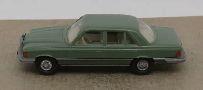Micro WIKING Ho 1/87 Mercedes Benz 450 Si Verde Grigio No. Box - Immagine 1 di 4
