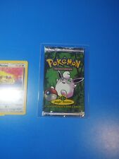 Opened Vintage Pokemon Cards Jungle Booster Pack w/ empty Wrapper Gift No Rare