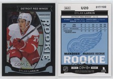 2015 Upper Deck O-Pee-Chee Update Black Rainbow Foil /100 Dylan Larkin Rookie RC
