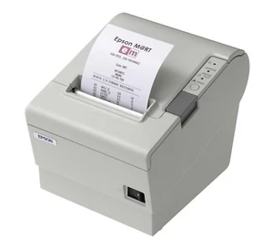 EPSON TM-T88IV POS Thermal Ticket printer RS-232 Serial / M129H + PSU - Picture 1 of 2