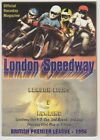 Speedway London Lions V Reading Racers Programme 23Rd May 1996 Programme