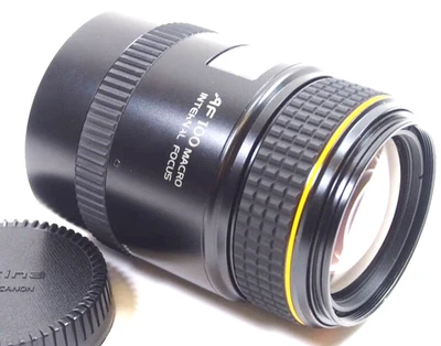 Tokina AT-X AF 100mm F/2.8 AF MACRO Lens for Canon EF Mount Near Mint from Japan - Image 1 of 4