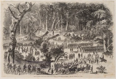 Nach MEYER (19.Jhd), McClellan's Armee nach Richmond, HSt. Realismus Militär - Bild 1 von 4