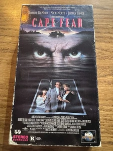 Cape Fear (VHS, 1991) Robert De Niro,Martin Scorsese, Nick Nolte, Jessica Lange - Bild 1 von 9