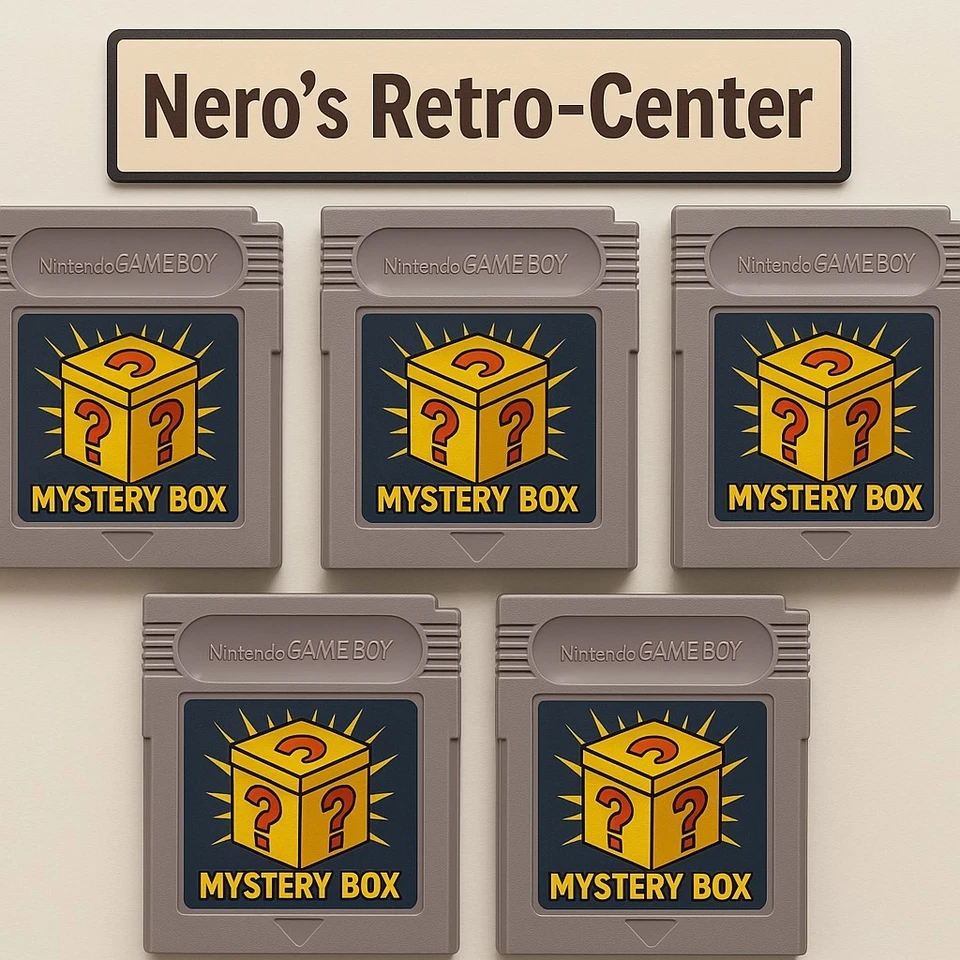 Gameboy 5 Spiele Mysteriebox - Bild 1 von 1