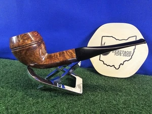 Owl Shop Smooth Finish Straight Bulldog Restored Briar Estate Briar Pipe - Picture 1 of 14