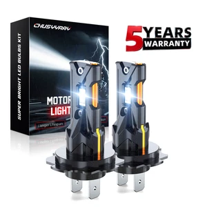 H7 LED Headlights Bulbs For Honda Goldwing 1800 GL1800 2001-2017 Motorcycle Lamp - Picture 1 of 13