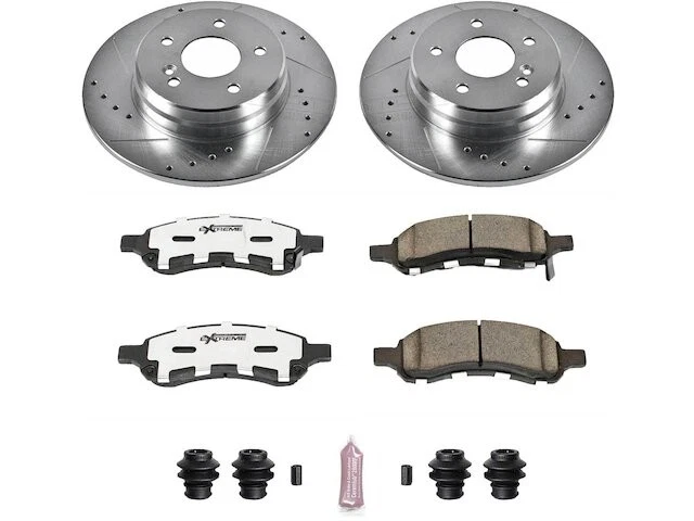 前刹车片和转子套件适用于 2006 - 2007 别克 Rainier 4.2L 6 Cyl GD478DJ — 第 1/1 张图片