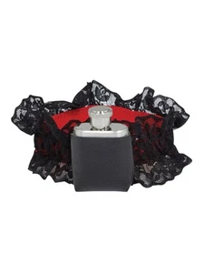 Official Forum Garter With Hip Flask - Picture 1 of 3