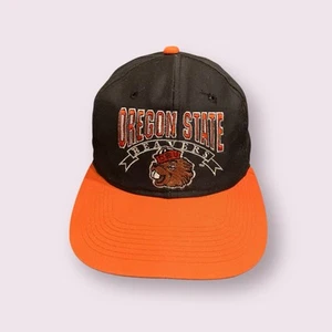 VTG The Game Oregon State Beavers Circle Logo OSU Snapback Hat Cap Rare - Picture 1 of 8