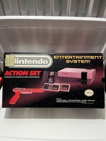 Nintendo NES Action Set Console CIB Complete W/ Manual & Inserts Authentic