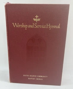 Worship and Service Hymnal 1957 - Hope Publishing Co. - HC - Church School Home - Imagen 1 de 11