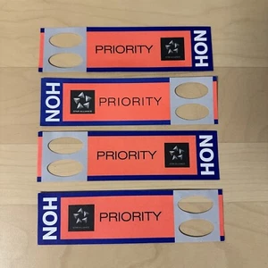 Lufthansa Star Alliance HON circle priority luggage/baggage tags (4) - Picture 1 of 1