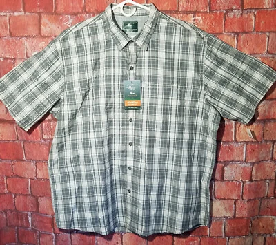 G.H. Bass & Co. Explorer The Sportsman Mens SS Vented Fishing Shirt Size XXL NEW - Image 1 of 4