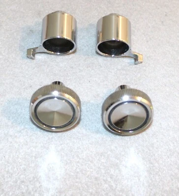 Mercury Cougar Standard XR7 GT 1967 6,5 litros consola original juego de perillas de radio Foto 1 de 4