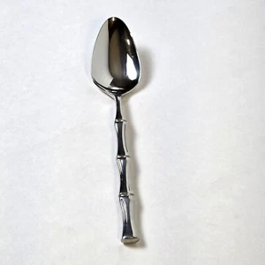 Towle Supreme Cutlery 18/8 BAMBOO Bright Finish Soup Spoon 7 1/8" Discontinued - Picture 1 of 9