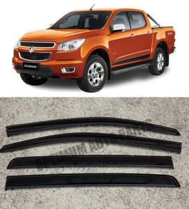 Injection Holden Colorado Weather shield Window Visors Weathershield 2012-2019 - Picture 1 of 7