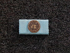 (S1-228) UN Service Medal UNHQ Headquarters Bandspange deutsches System 