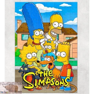 Simpsons Puzzle 120 Piece Custom Handmade Jigsaw Puzzle - Picture 1 of 6