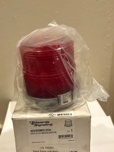 48XBRMR120A EDWARDS VISUAL SIGNAL LIGHT, MULTI-STATUS, RED - Picture 1 of 3
