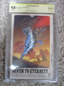 SEVEN TO ETERNITY 6 CBCS 9.8 SIGNED SS JEROME OPENA SPAWN COLOR - Picture 1 of 7