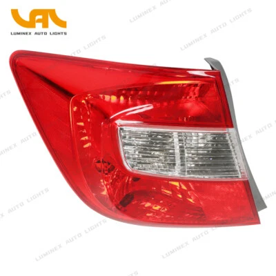 For 2012 Honda Civic Halogen Outer Tail Light Assembly Clear Lens LH Left Side Foto 1 de 4
