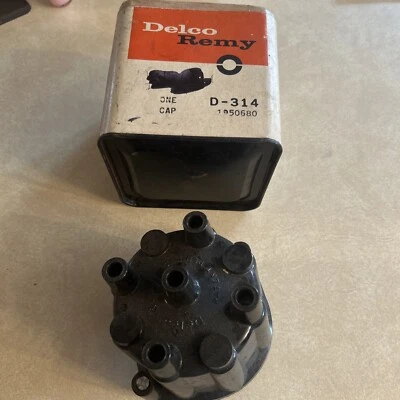 Tapa de distribuidor NOS Delco D-314 1961 1962 Pontiac Tempest 4 cilindros Foto 1 de 4