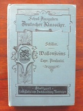 Wallenstein ii wallensteins tod ein dramatisches gedicht reclams universal bibliothek german edition