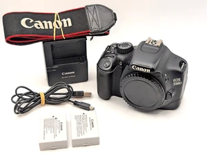 Canon EOS 550D 18MP APS-C Digital SLR DSLR Camera (Body only) (2 batteries) - Picture 1 of 14