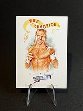 2007 Topps Heritage III WWE Allen & Ginter Tin Lid Bonus Card Shawn Michaels #6