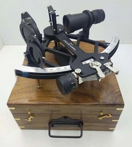 Solid Aluminum Working Sextant Original Ship Navigation Fully Working Sextant - Bild 1 von 13