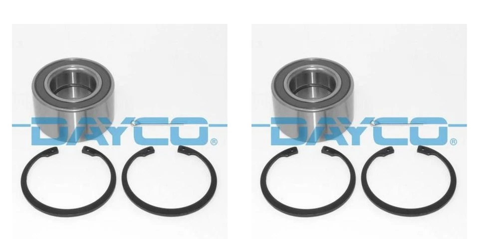 DAYCO 2x Cubo Kit Cojinete de Rueda Trasero para Opel Vectra B Omega J96 V94 21 - Imagen 1 de 2