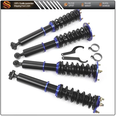Coilover Struts For 2007-2011 Lexus GS350 RWD Coilovers Shocks Spring Suspension - Imagem 1 de 4