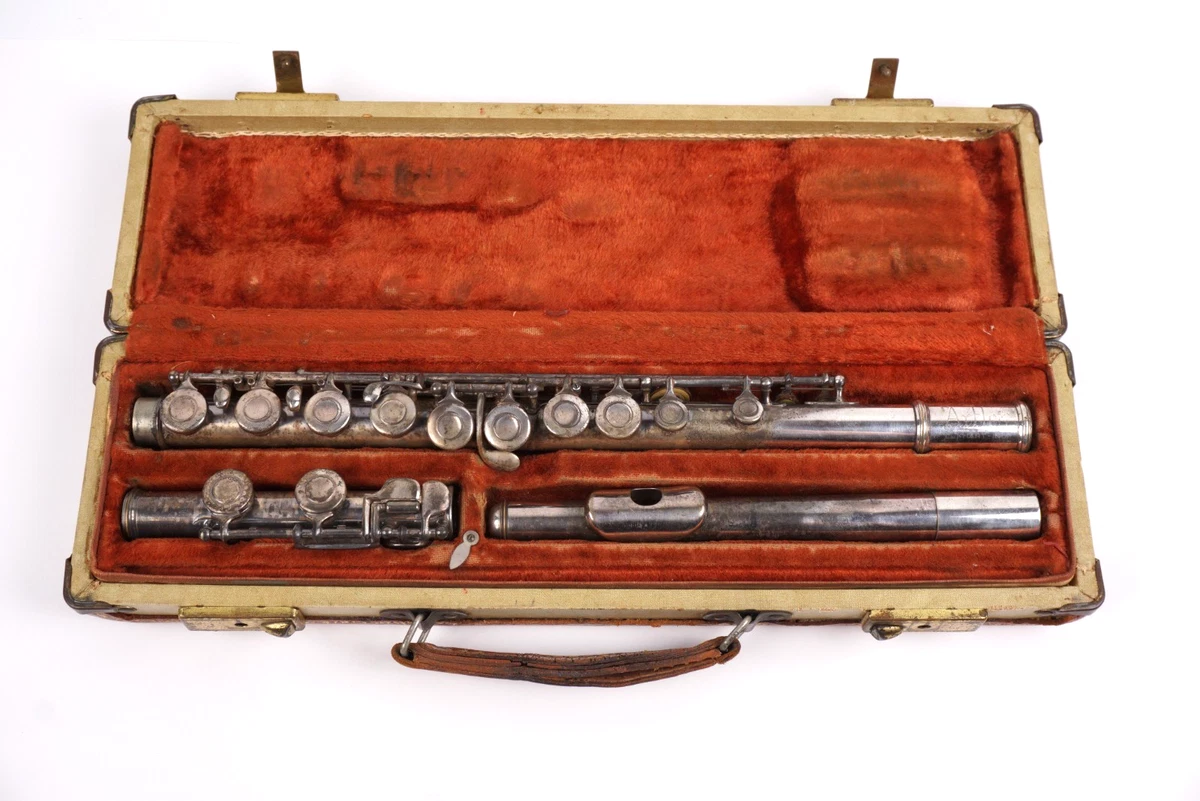 Vintage Artley Flute In Flutes for sale - eBay
