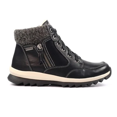 LUNAR Buttermere - Womens/Ladies Waterproof Lace & Zip Up Ankle Boot Black