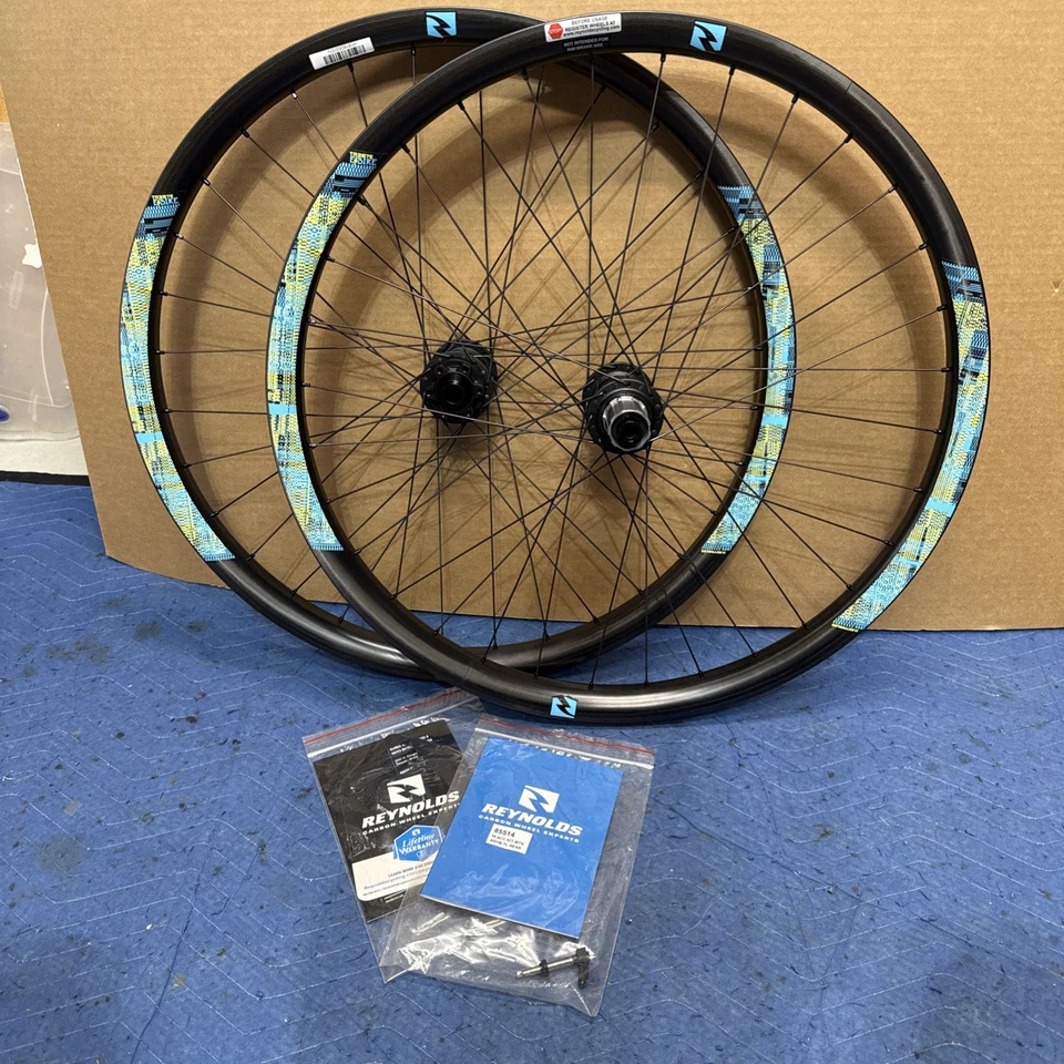 Nuevo juego de ruedas de disco Reynolds TR367 E Carbon Super Boost 27.5 650B ruedas Shimano Foto 1 de 4