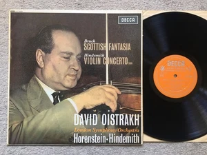 LXT 6035 BRUCH scottish fantasia OISTRAKH UK 1962 DECCA d/g EX same as SXL 6035 - Picture 1 of 4
