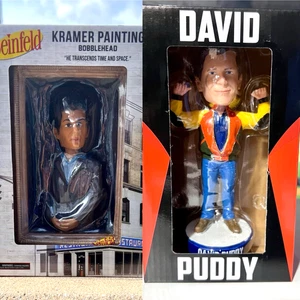 BROOKLYN CYCLONES SEINFELD BOBBLEHEAD SGA KRAMER DAVID PUDDY 8 BALL 2025 NY METS - Bild 1 von 14